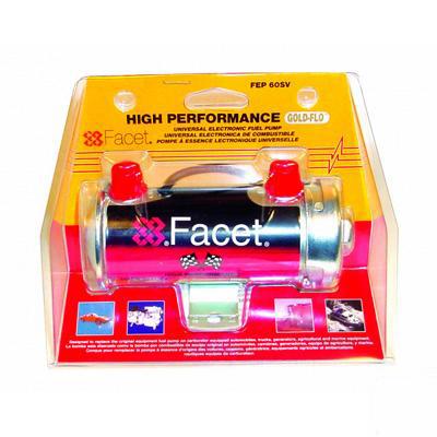 Facet Cylindrical Pump Kit 12v FEP59SV (476459+Unions) Pressure PSI 6.0 - 7.0 - Vroom Classics