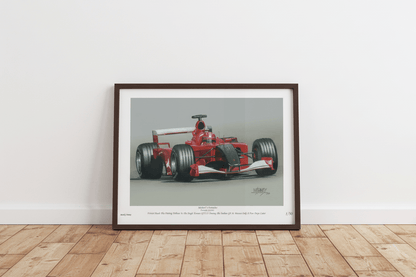 Ferrari Honours the Victims of 9 September 2011 - Limited Edition Giclee Print - Vroom Classics