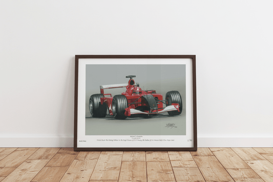 Ferrari Honours the Victims of 9 September 2011 - Limited Edition Giclee Print - Vroom Classics