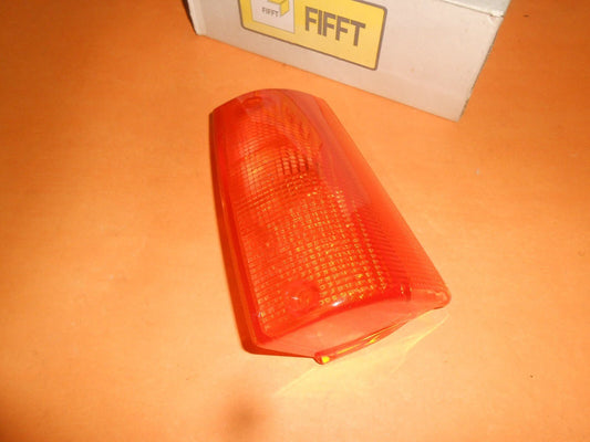 FIAT PANDA (1986 on) NEW FRONT PASSENGER SIDE N/S INDICATOR LENS - AMBER - Vroom Classics