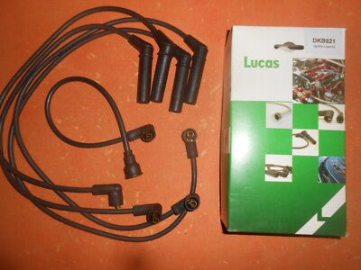 For HYUNDAI SONATA 1.8i,2.0i (1988 - 92)4G6 eng IGNITION LEAD SET - LUCAS DRB821 - Vroom Classics