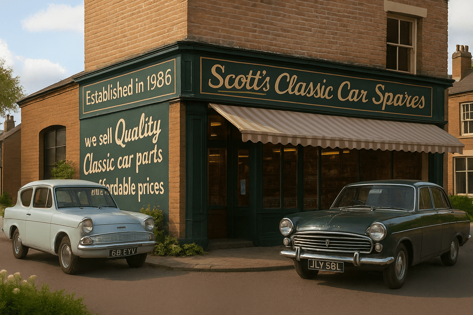 FORD ANGLIA 105E 123E 1959 - 67 NEW WATER PUMP - GENUINE BORG & BECK - Vroom Classics