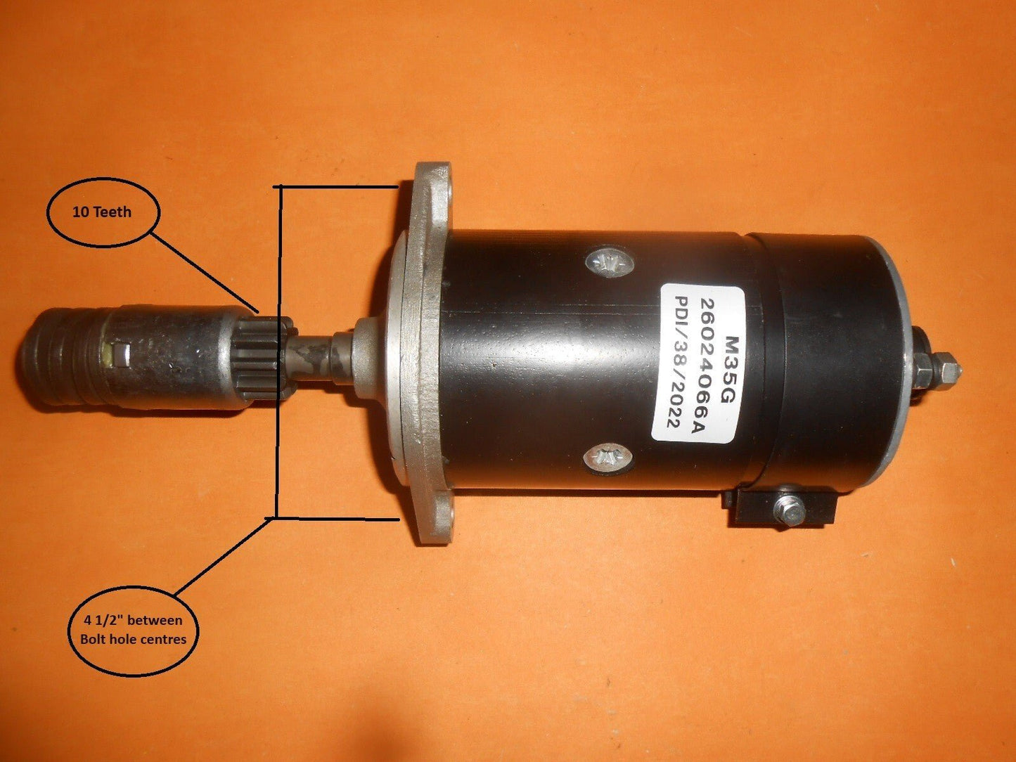 FORD ANGLIA 105E 123E (1959 - 68) NEW STARTER MOTOR (10 teeth) - LRS102 - Vroom Classics