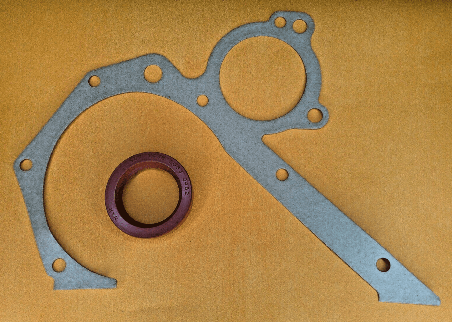 FORD ANGLIA 105E 123E(1959 - 67)FRONT CRANKSHAFT OIL SEAL + Timing cover gasket - Vroom Classics