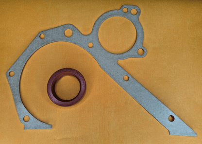 FORD ANGLIA 105E 123E(1959 - 67)FRONT CRANKSHAFT OIL SEAL + Timing cover gasket - Vroom Classics
