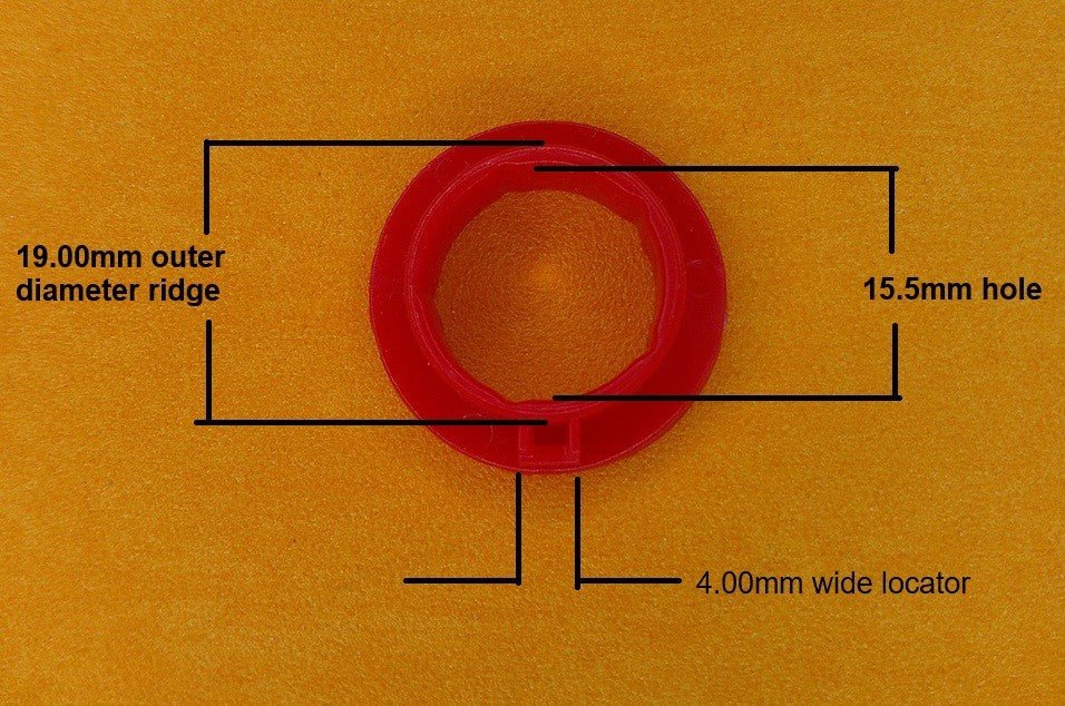 FORD CAPRI Mk2 Mk3 BRAKE & CLUTCH PEDAL BUSHES (Set of 4) - Vroom Classics