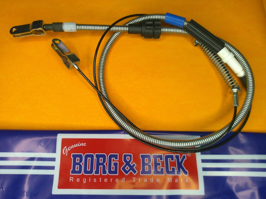 FORD CAPRI Mk3 1.3 1.6 2.0 (1978 - 87) NEW HANDBRAKE CABLE - BORG & BECK - Vroom Classics
