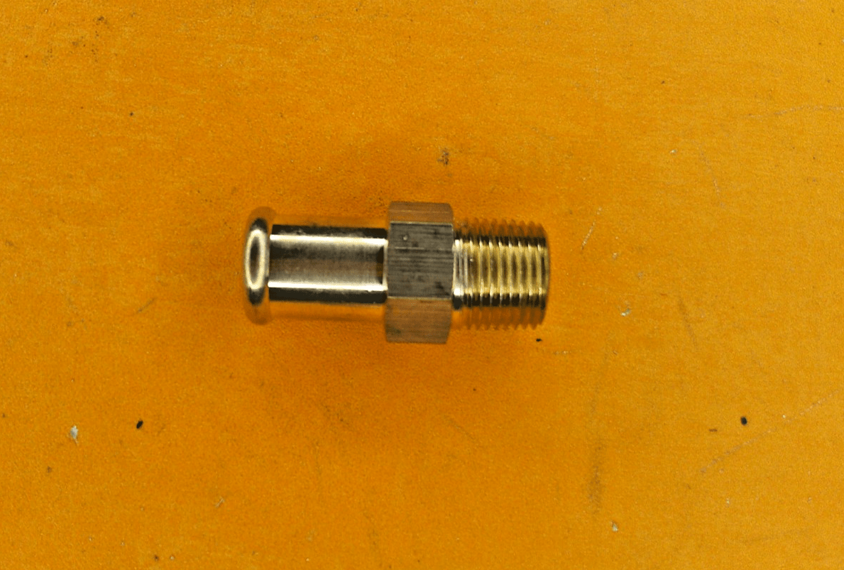FORD CLASSIC CAPRI (1961 - 64) NEW WATER PUMP OUTLET PIPE in BRASS - Vroom Classics