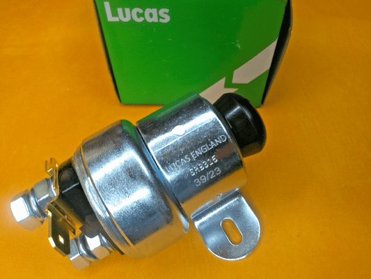 FORD CONSUL ZEPHYR ZODIAC Mk2 (1956-62) PUSH BUTTON LUCAS STARTER SOLENOID - Vroom Classics