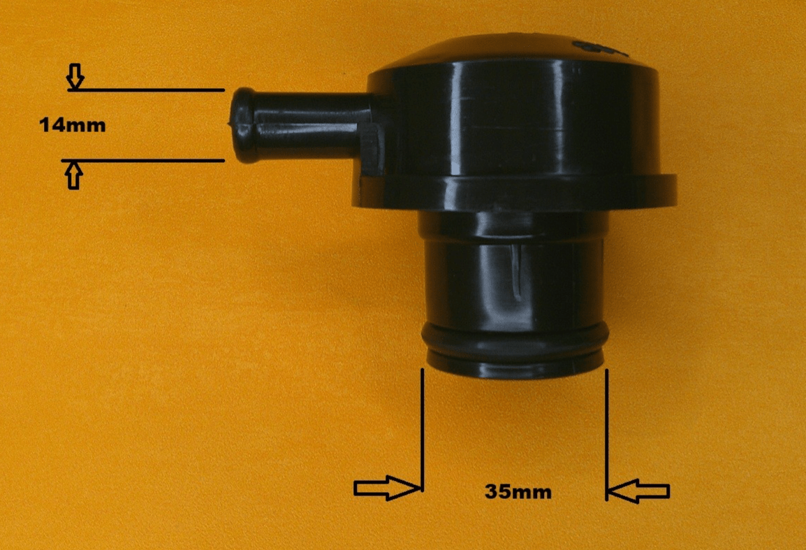 FORD CORTINA GRANADA COLOGNE V6 ENGINE BREATHER OIL FILLER CAP 73HF-6766-AB - Vroom Classics