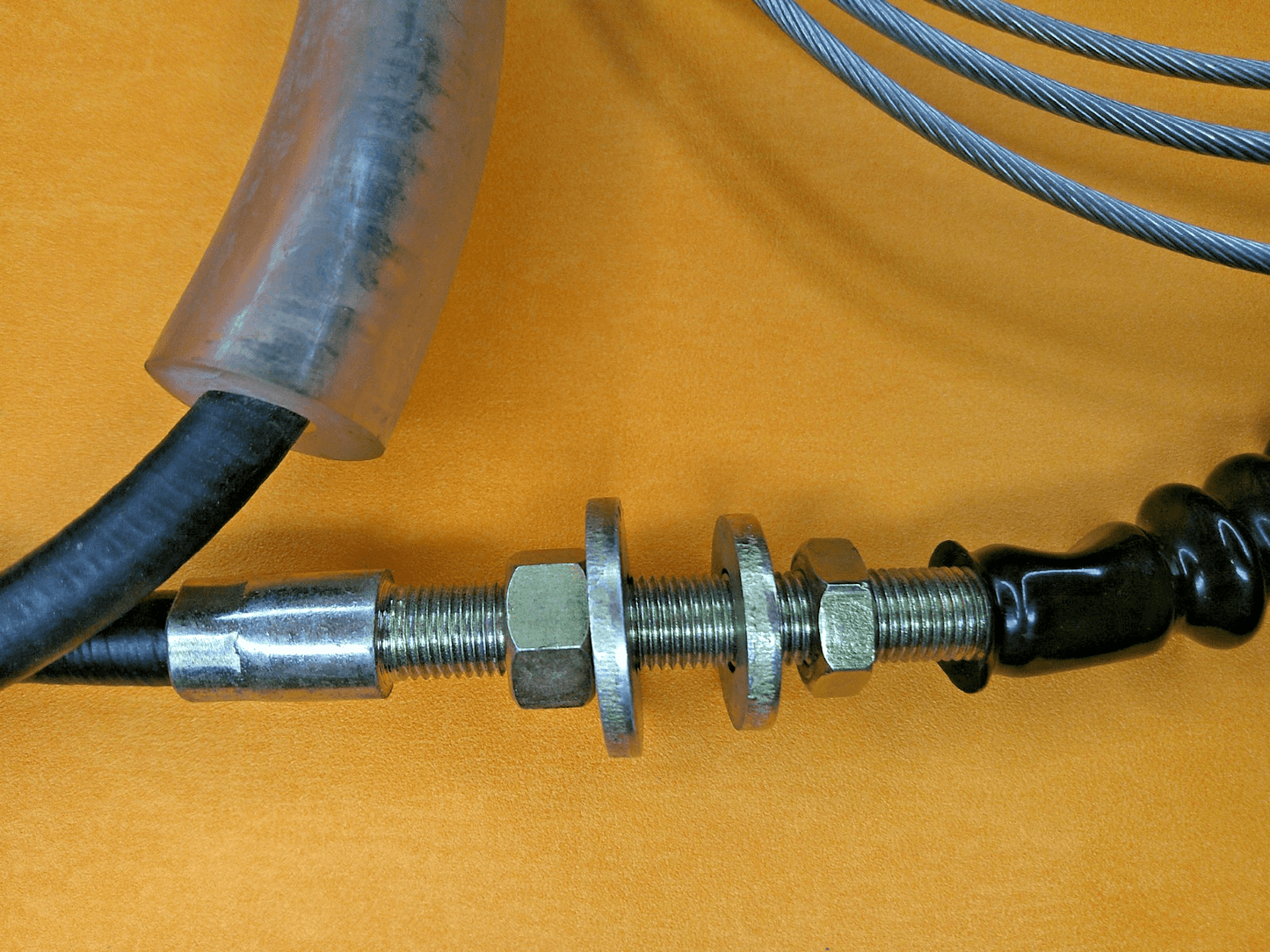 FORD CORTINA MK1 1200 1500(1962 - 66)Dash Mount NEW HANDBRAKE CABLE - British made - Vroom Classics