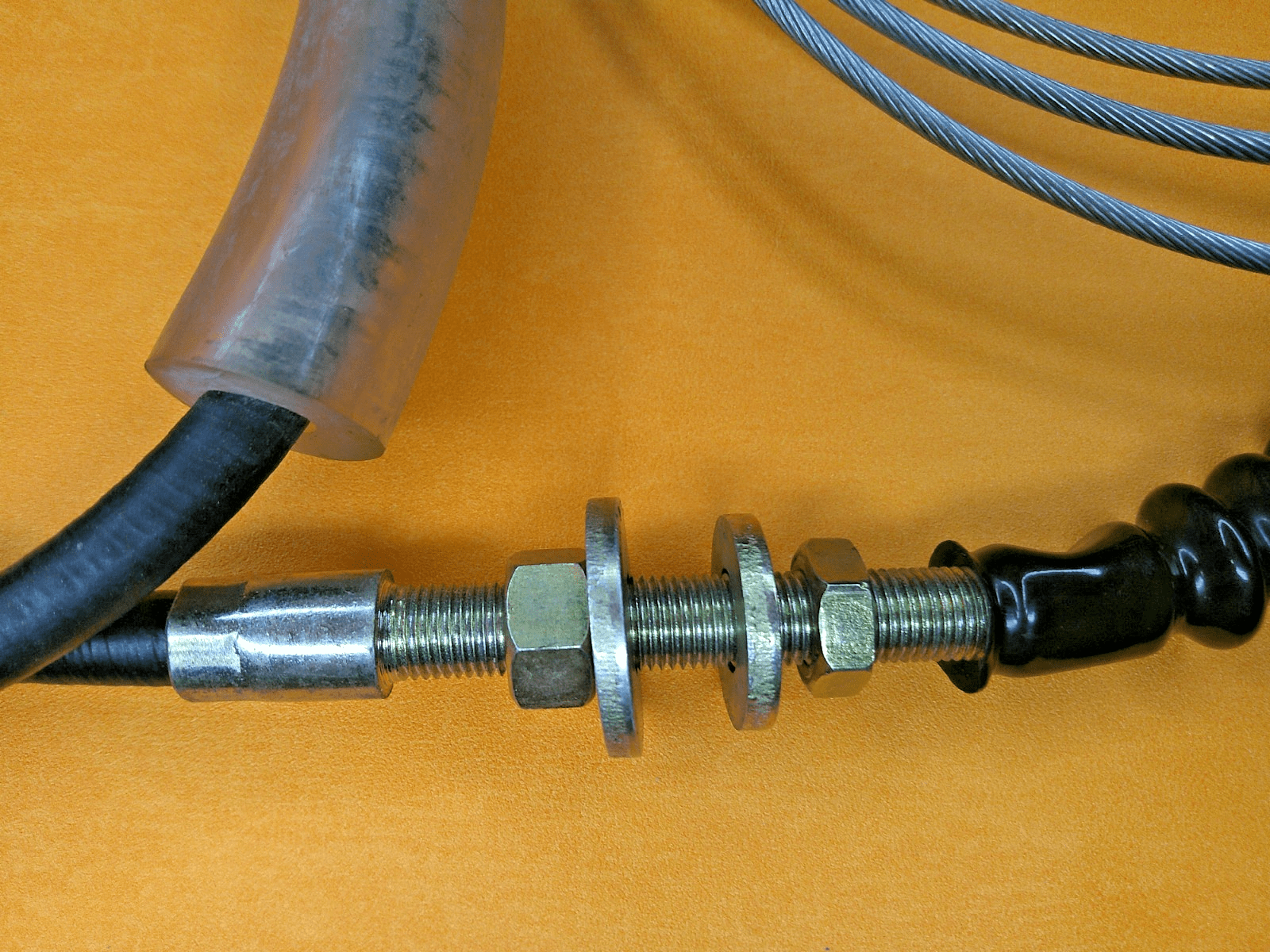 FORD CORTINA MK1 1200 1500(1962 - 66)Dash Mount NEW HANDBRAKE CABLE - British made - Vroom Classics