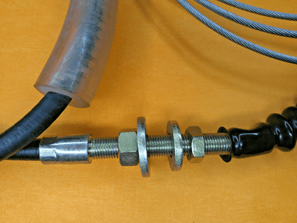 FORD CORTINA MK1 1200 1500(1962 - 66)Dash Mount NEW HANDBRAKE CABLE - British made - Vroom Classics