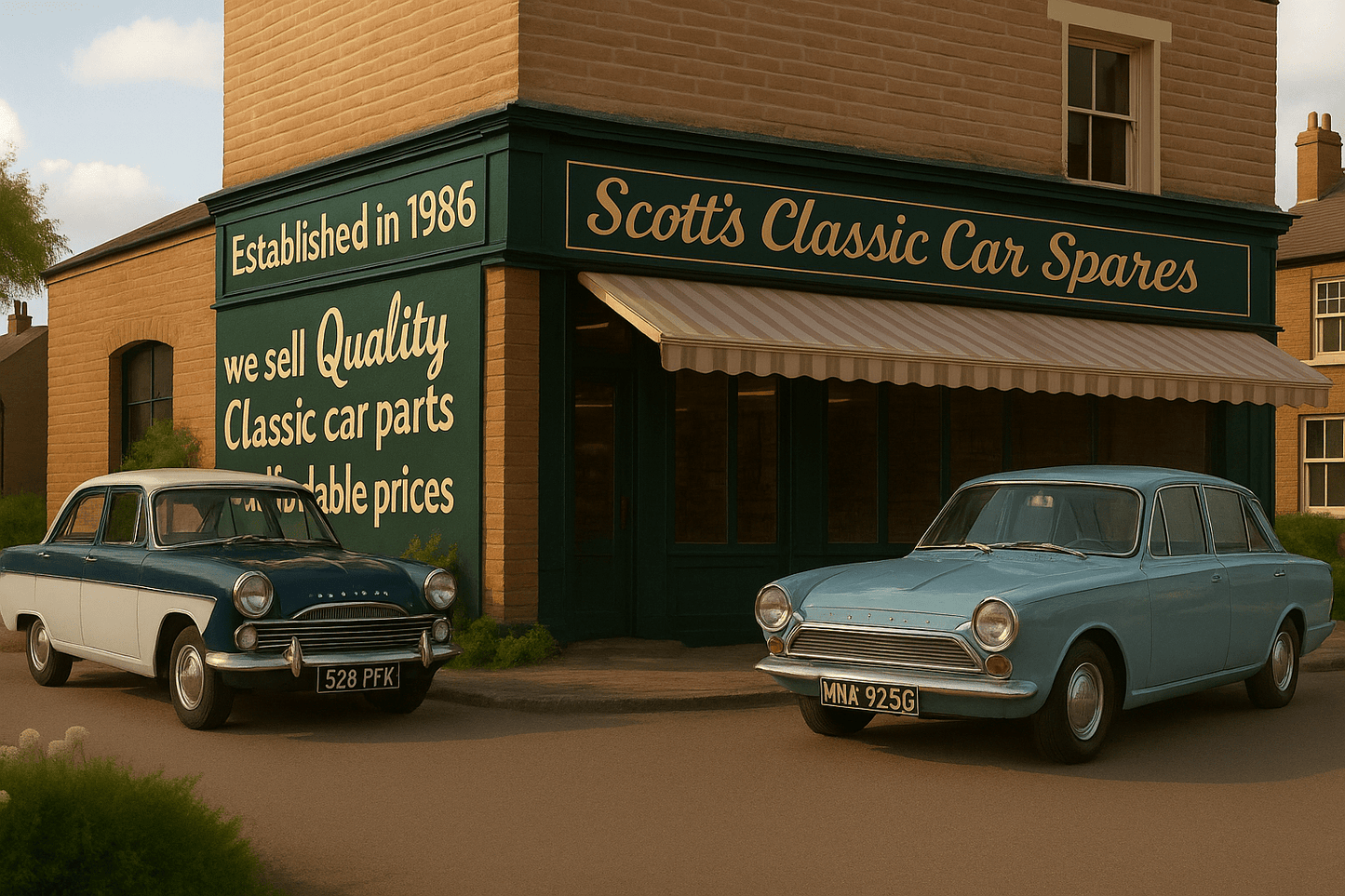 FORD CORTINA Mk1 (1962 - 1966) "NOT GT" REAR BRAKE SHOES ADJUSTER KIT - MPK12 - Vroom Classics