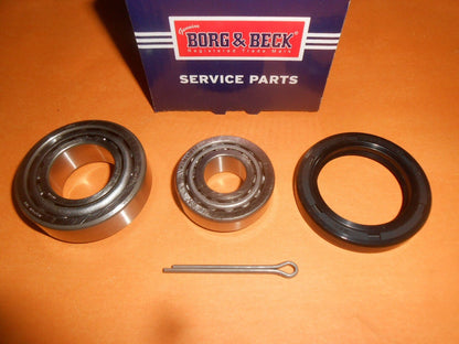 FORD CORTINA Mk1 (1964 - 66) Discs FRONT WHEEL BEARING KIT Genuine Borg & Beck - Vroom Classics