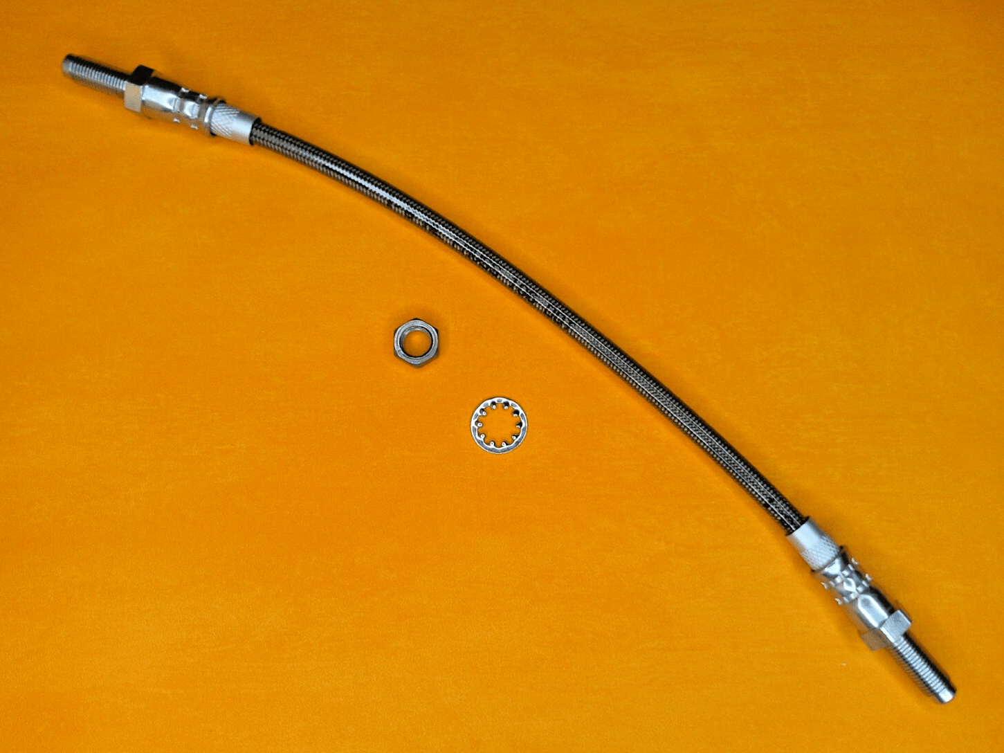 FORD CORTINA Mk2 1300 1600 1600E(1967 - 1970)REAR BRAKE HOSE STAINLESS STEEL - Vroom Classics