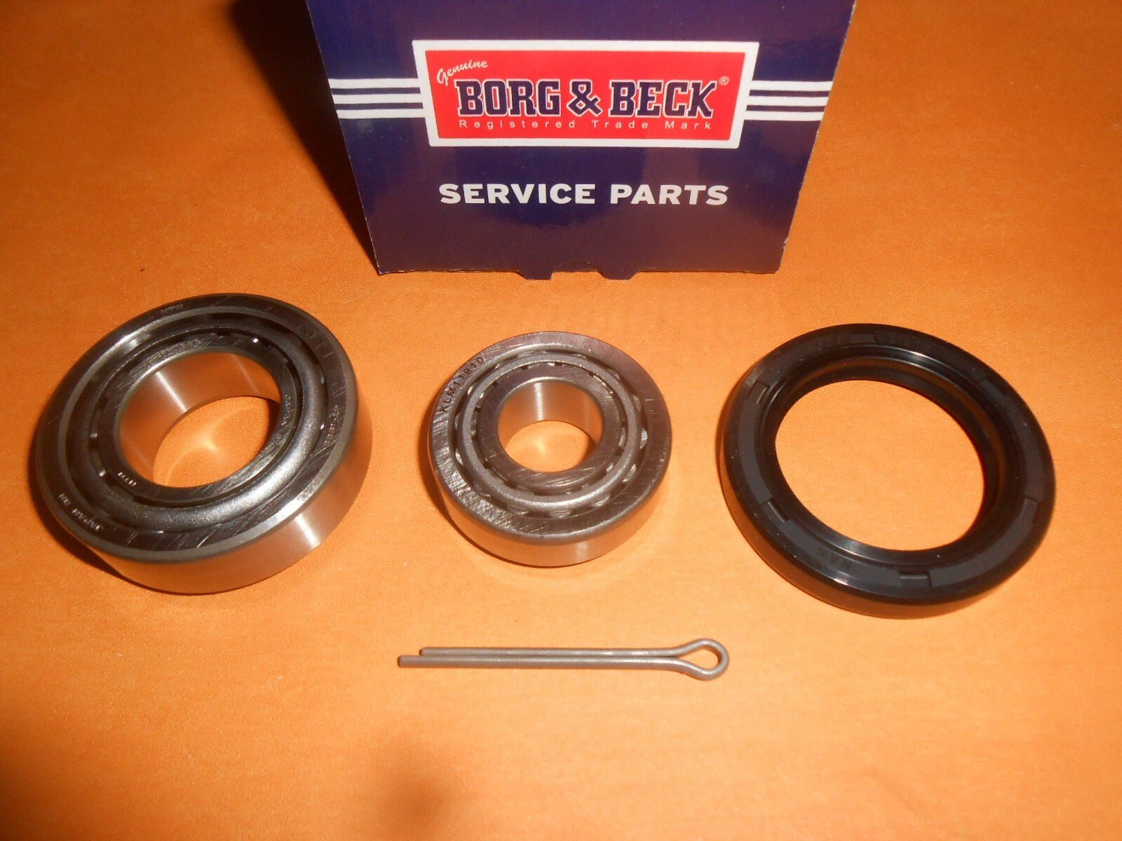 FORD CORTINA Mk2 (1967 - 70) FRONT WHEEL BEARING KIT Genuine Borg & Beck - Vroom Classics