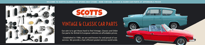 FORD CORTINA Mk3 (1970 - 1976) LOWER BALL JOINTS PAIR - Genuine BORG & BECK - Vroom Classics