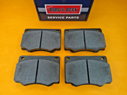 FORD CORTINA Mk3 2000 ESTATE (1970 - 76) FRONT BRAKE PADS - GENUINE BORG & BECK - Vroom Classics