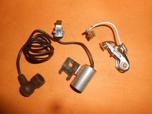 FORD CORTINA Mk4 Mk5 1.6 2.0 OHC(1977 - 82) NEW Bosch type CONTACT SET & CONDENSER - Vroom Classics
