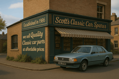 FORD CORTINA MK4 Mk5 (1977 - 82) NEW REAR HANDBRAKE CABLE - BORG & BECK - Vroom Classics