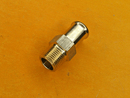 FORD CROSSFLOW X FLOW 711M NEW WATER PUMP OUTLET PIPE in BRASS - Vroom Classics