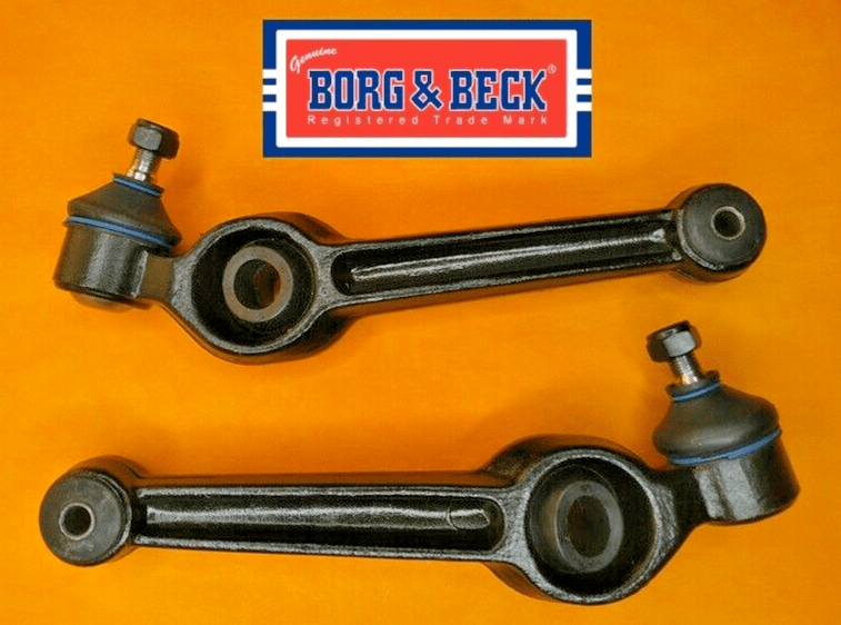FORD ESCORT Mk1 (1968-1975) TRACK CONTROL ARMS PAIR -Genuine Borg & Beck - Vroom Classics