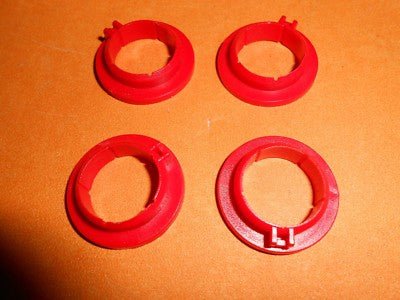 FORD ESCORT Mk1 Mk2 Aug/1972 - 1980 NEW CLUTCH & BRAKE PEDAL BUSHES (set of 4) - Vroom Classics