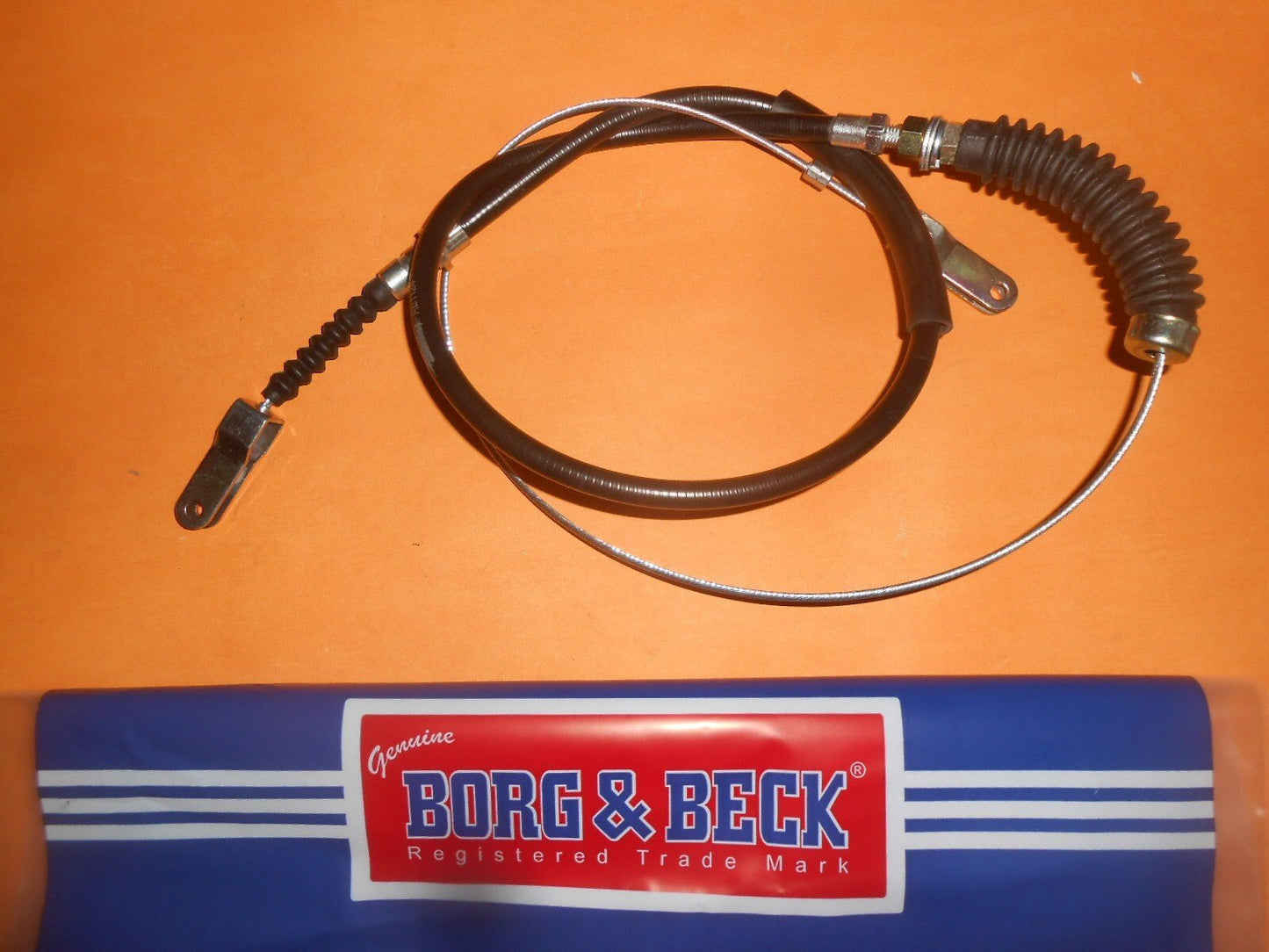 FORD ESCORT Mk1 RS1600 MEXICO (1968 - 74) REAR HAND BRAKE CABLE - BORG & BECK - Vroom Classics