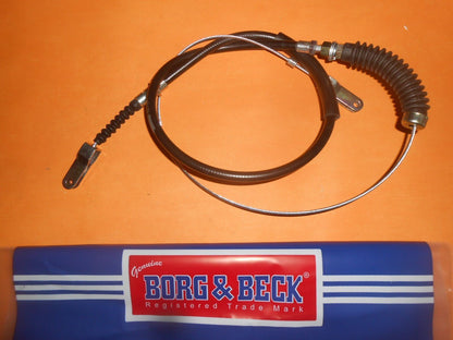FORD ESCORT Mk1 RS1600 MEXICO (1968 - 74) REAR HAND BRAKE CABLE - BORG & BECK - Vroom Classics