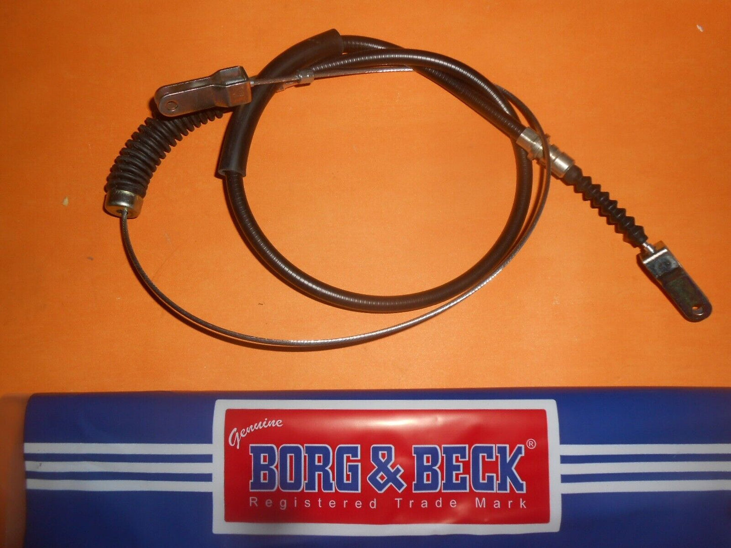 FORD ESCORT Mk1 RS1600 MEXICO (1968 - 74) REAR HAND BRAKE CABLE - BORG & BECK - Vroom Classics