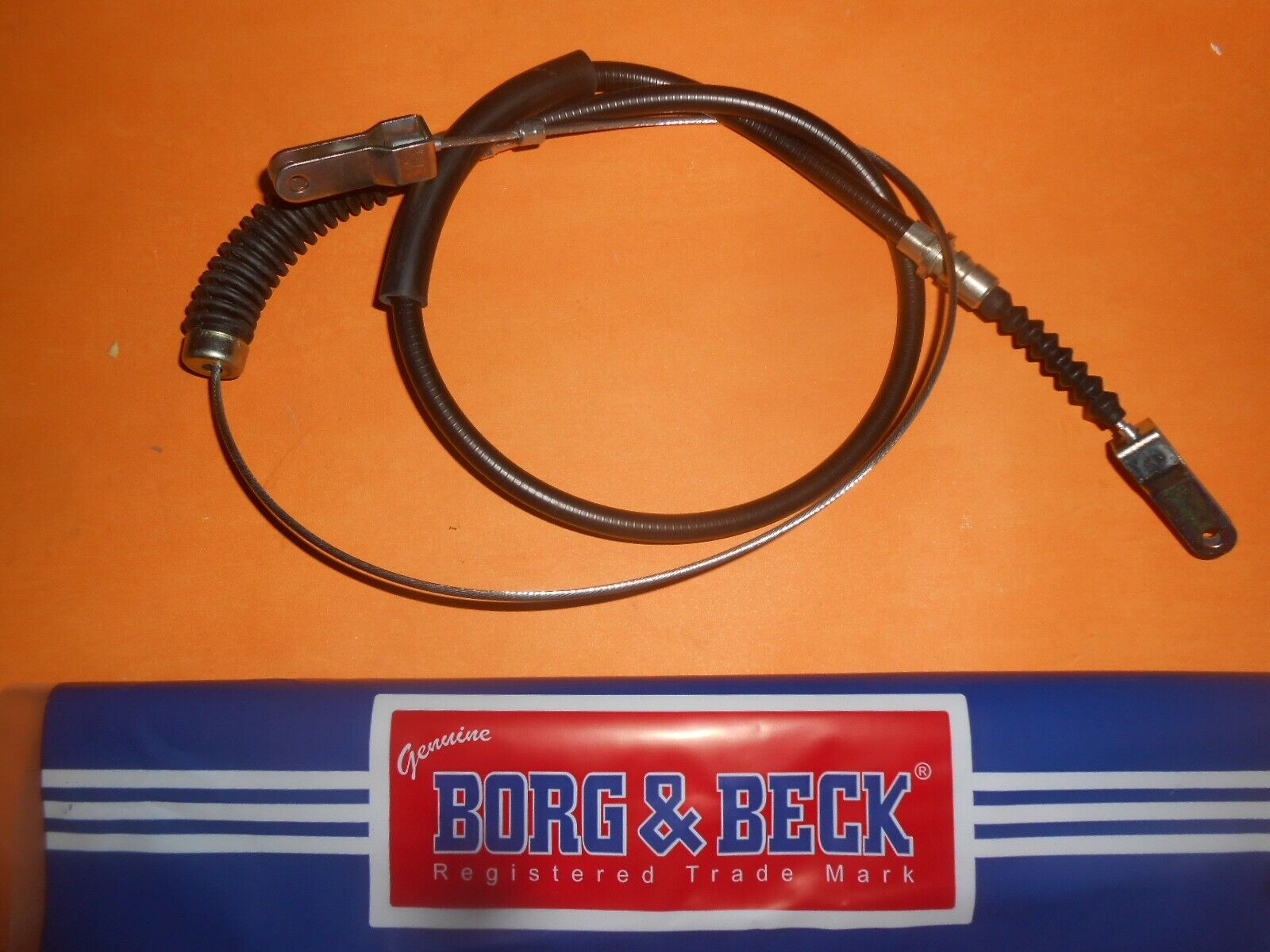 FORD ESCORT Mk1 RS1600 MEXICO (1968 - 74) REAR HAND BRAKE CABLE - BORG & BECK - Vroom Classics