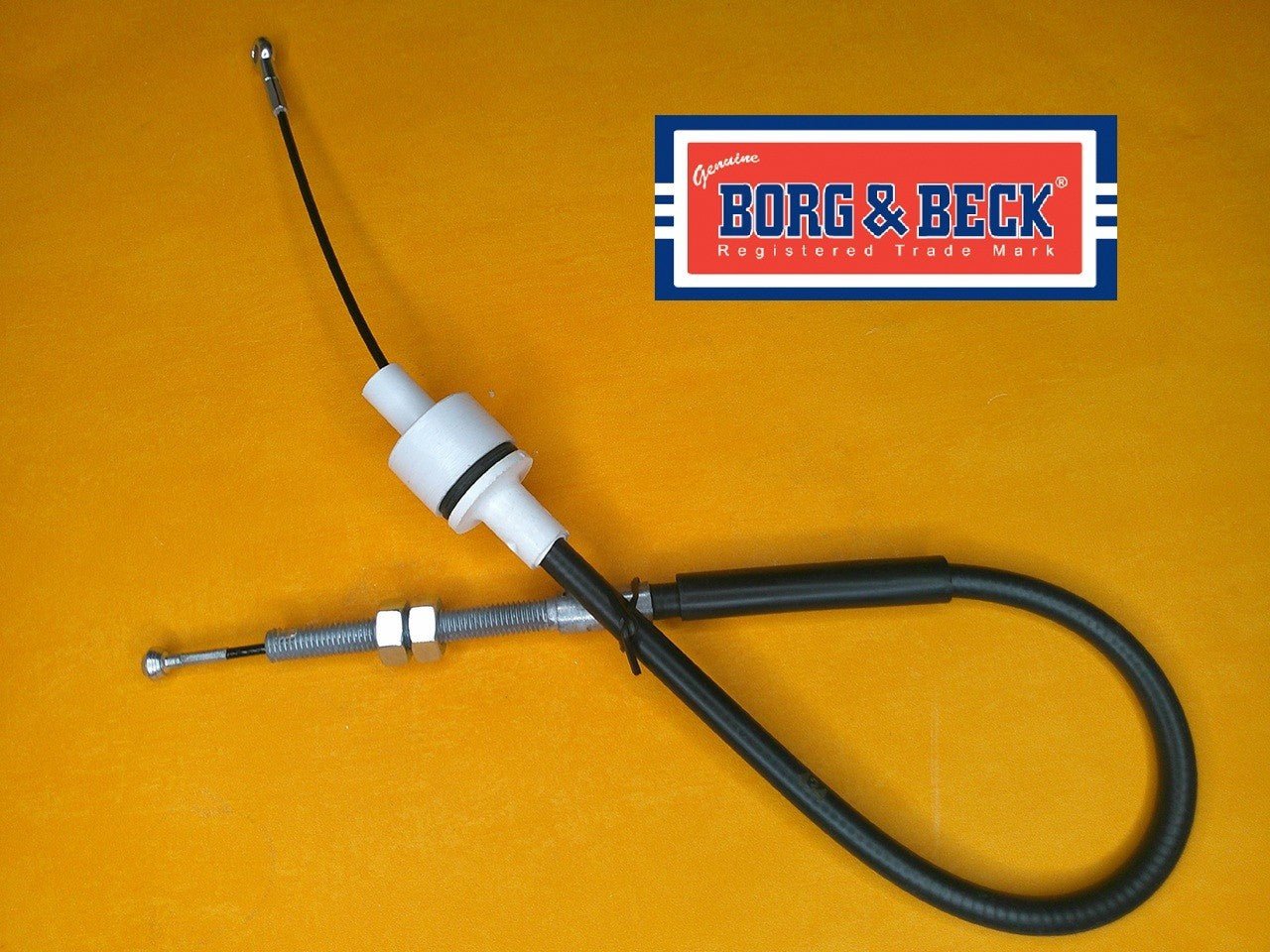 FORD ESCORT Mk2 1.1 1.3 1.6 OHV (1975-1980) CLUTCH CABLE - GENUINE BORG & BECK - Vroom Classics