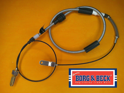 FORD ESCORT Mk2 ESTATE (1975-1980) NEW REAR HANDBRAKE CABLE - Borg & Beck - Vroom Classics