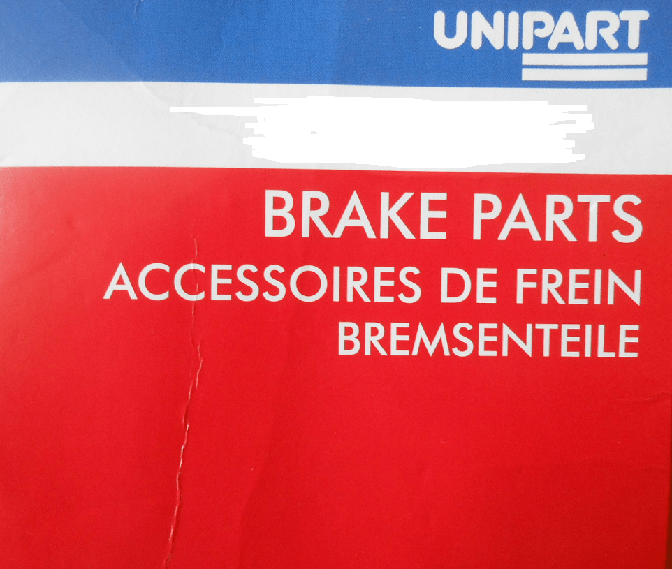 FORD ESCORT Mk3, Mk4 RS TURBO 1.6i(1986 - 1990) BRAKE PAD Fixing Kit - GBK1084 - Vroom Classics