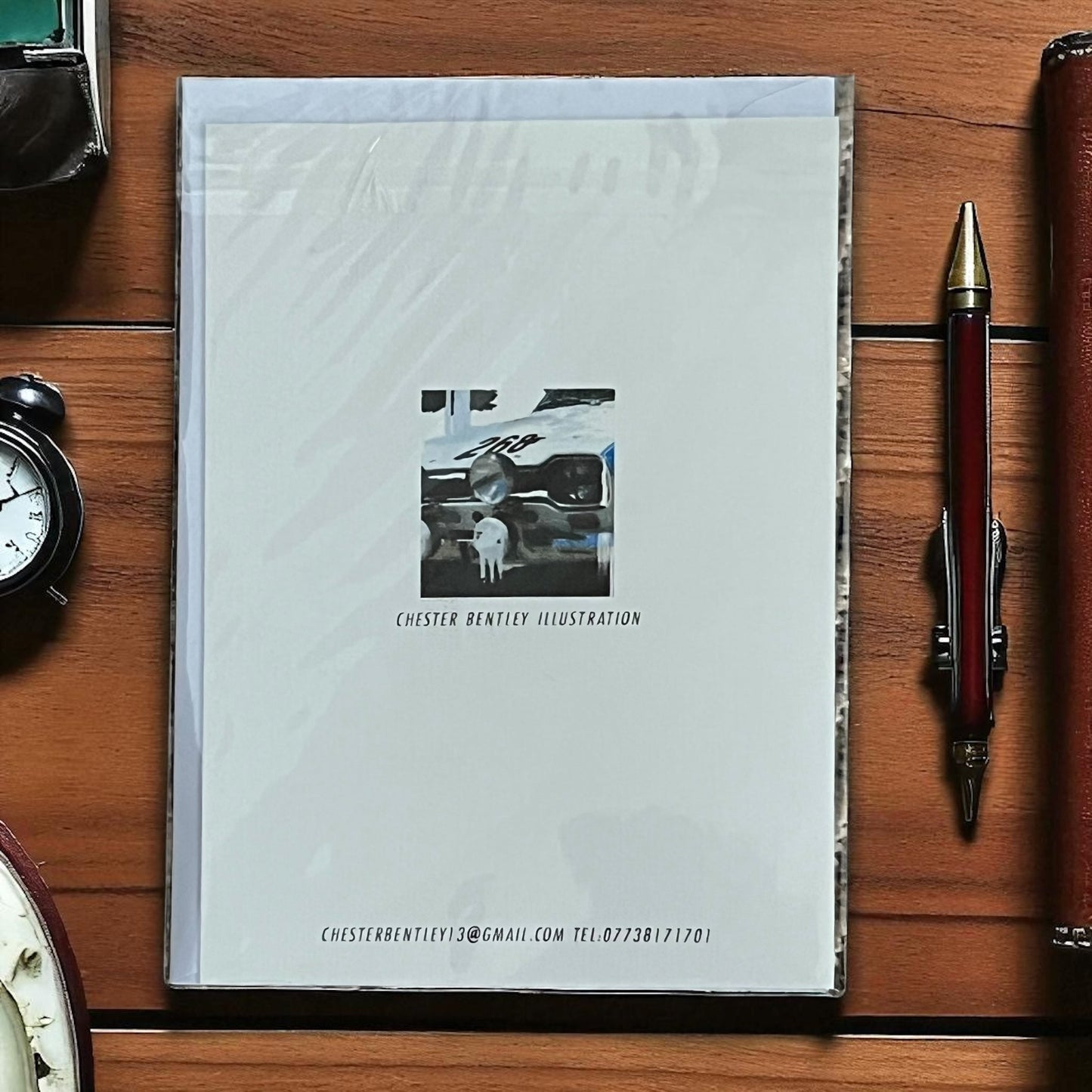Ford Escort Monte Carlo Rally Pop Art Greeting Cards - Vroom Classics