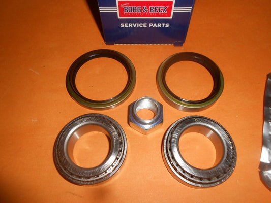 FORD FIESTA CVH 1.3 1.4 1.6 1980 - 89 FRONT WHEEL BEARING KIT - Genuine Borg & Beck - Vroom Classics