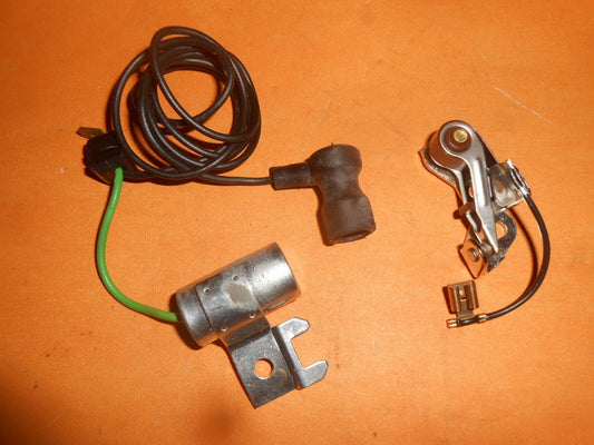 FORD FIESTA Mk1 1.0 1.1 1.3(1976-81) NEW Bosch type CONTACT SET & CONDENSER - Vroom Classics