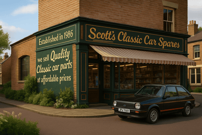 FORD FIESTA Mk2 XR2 (1984-89) NEW THROTTLE CABLE - Genuine Borg & Beck - Vroom Classics