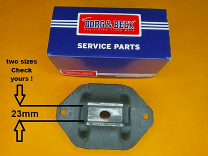 FORD GRANADA 2.5 TD (1988 - 93) GEARBOX MOUNT Genuine Borg & Beck - Vroom Classics