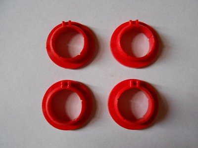 FORD GRANADA MK1 (09/75 - 08/77) BRAKE & CLUTCH PEDAL BUSHES (Set of 4) - Vroom Classics