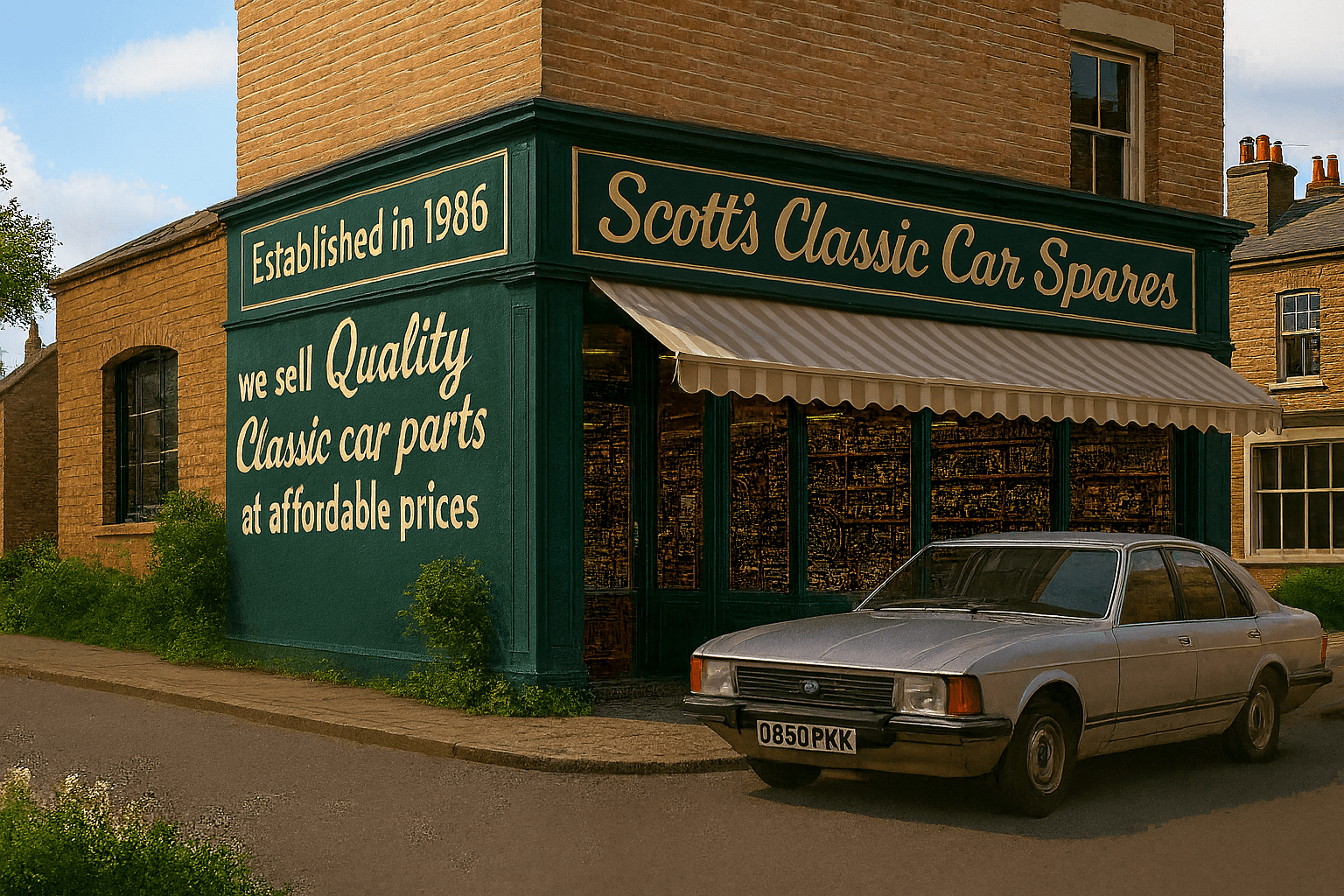 FORD GRANADA MK1 CONSUL 2.0,2.5,3.0 (1972 - 1977) NEW HANDBRAKE CABLE - BC811 - Vroom Classics