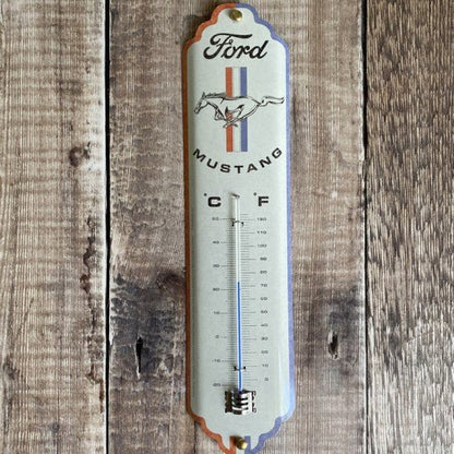 Ford Mustang Garage Thermometer - Vroom Classics