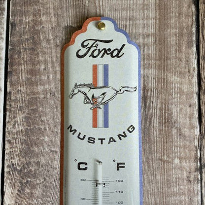 Ford Mustang Garage Thermometer - Vroom Classics