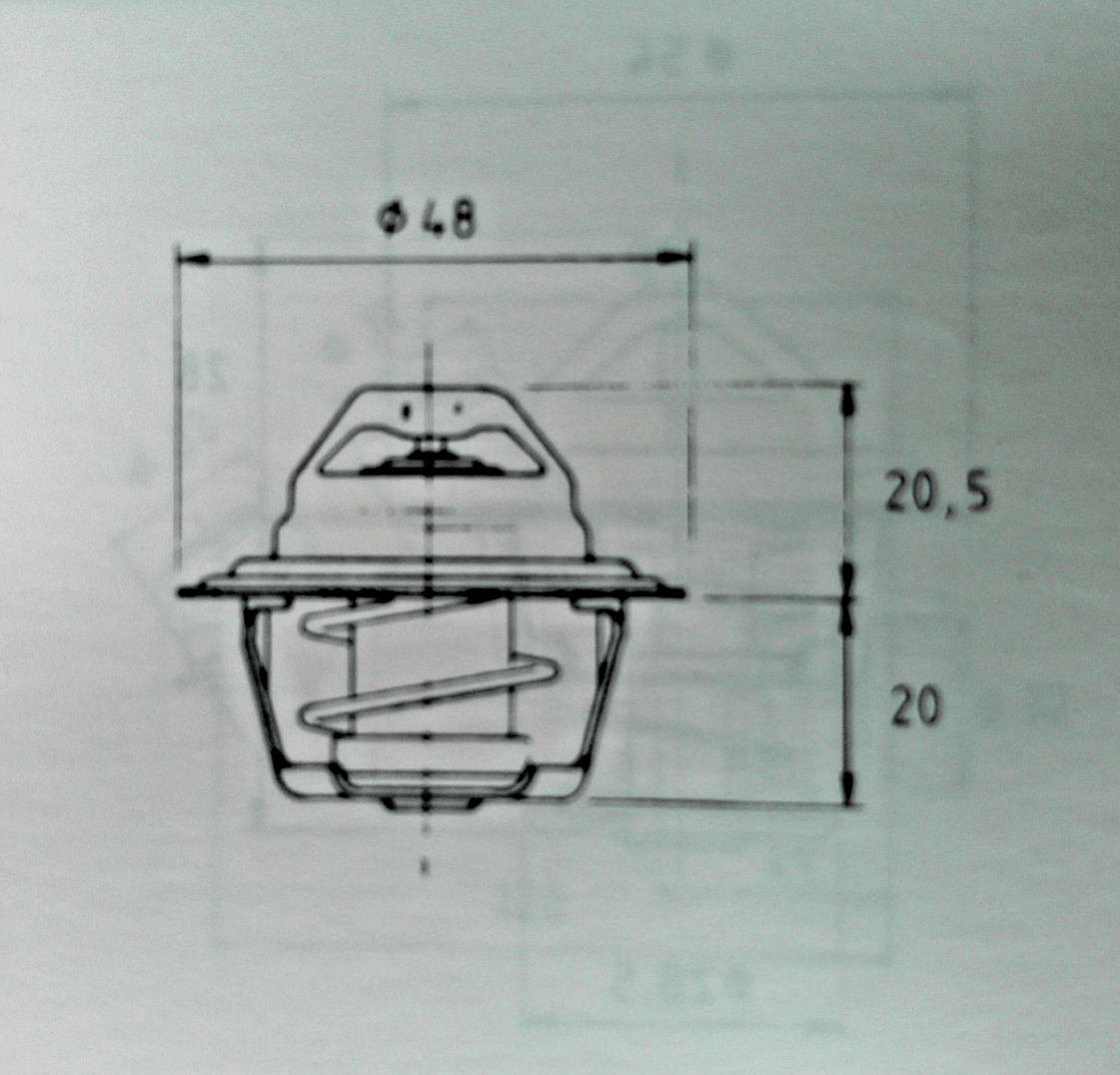 FORD ORION 1.4 1.6 CVH (1983-90) 88Â°C COOLANT THERMOSTAT & GASKET - Vroom Classics