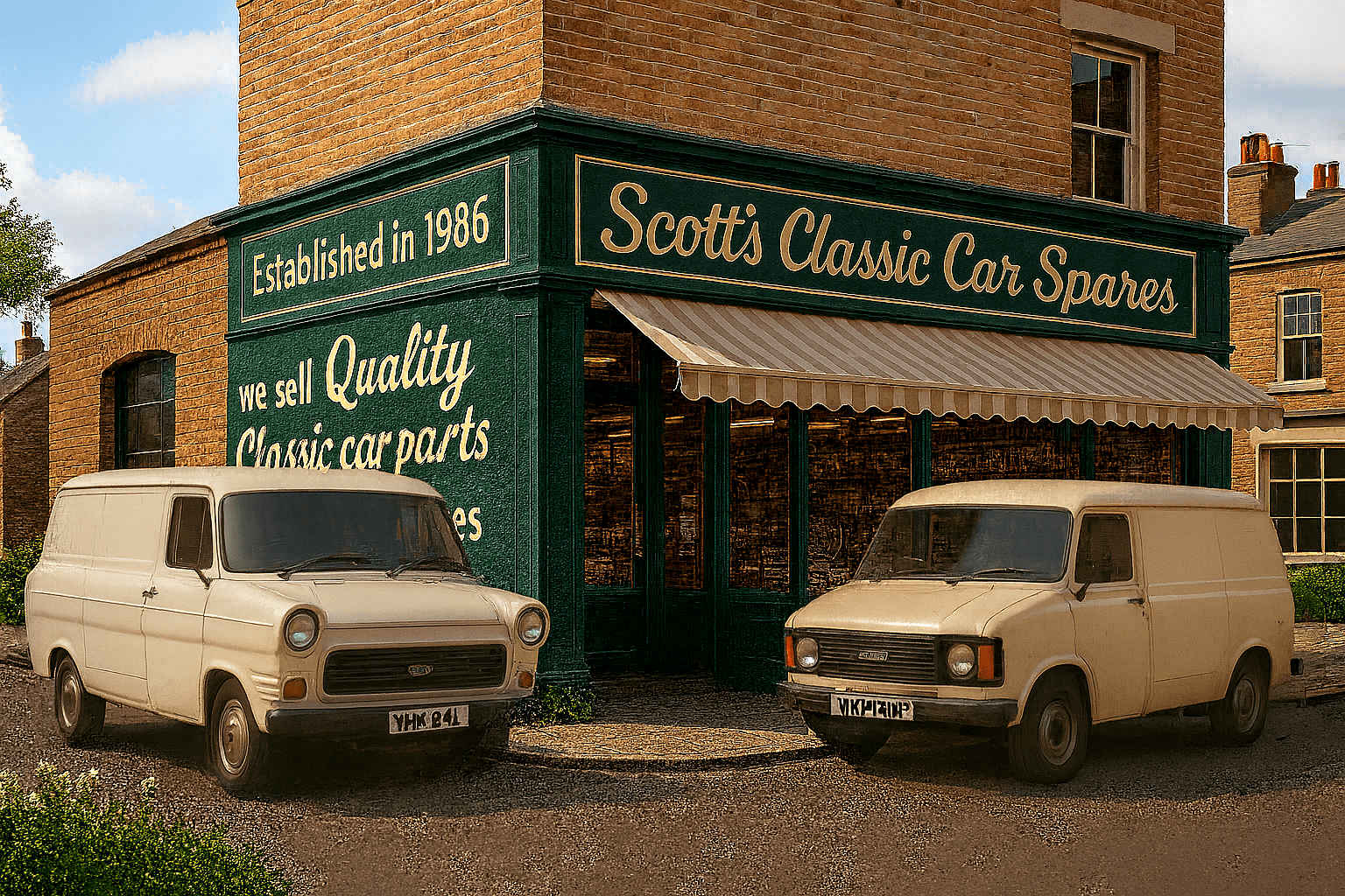 FORD TRANSIT Mk1 SWB (1965 - 77) NEW BRAKE PADS - BORG & BECK - Vroom Classics