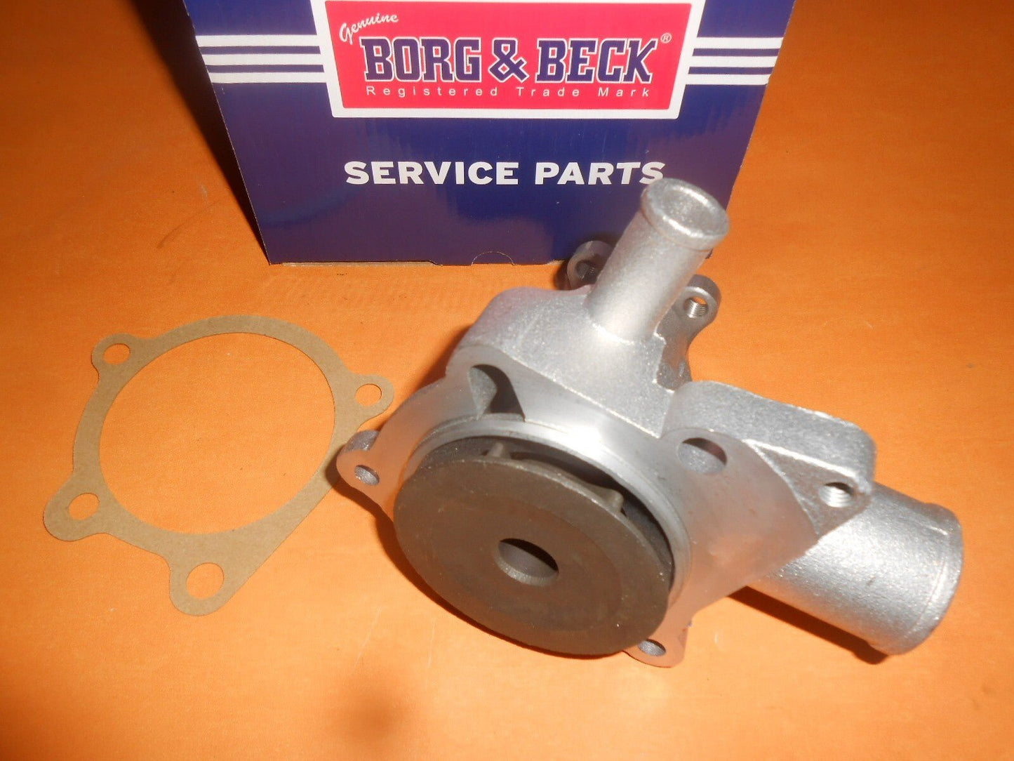 FORD TRANSIT Mk2 Mk3 1.6 2.0 OHC (Fixed fan) NEW WATER PUMP -GENUINE BORG & BECK - Vroom Classics