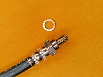 FORD ZEPHYR ZODIAC Mk2 (1956 - 62) REAR BRAKE HOSE + nut & washers - Vroom Classics