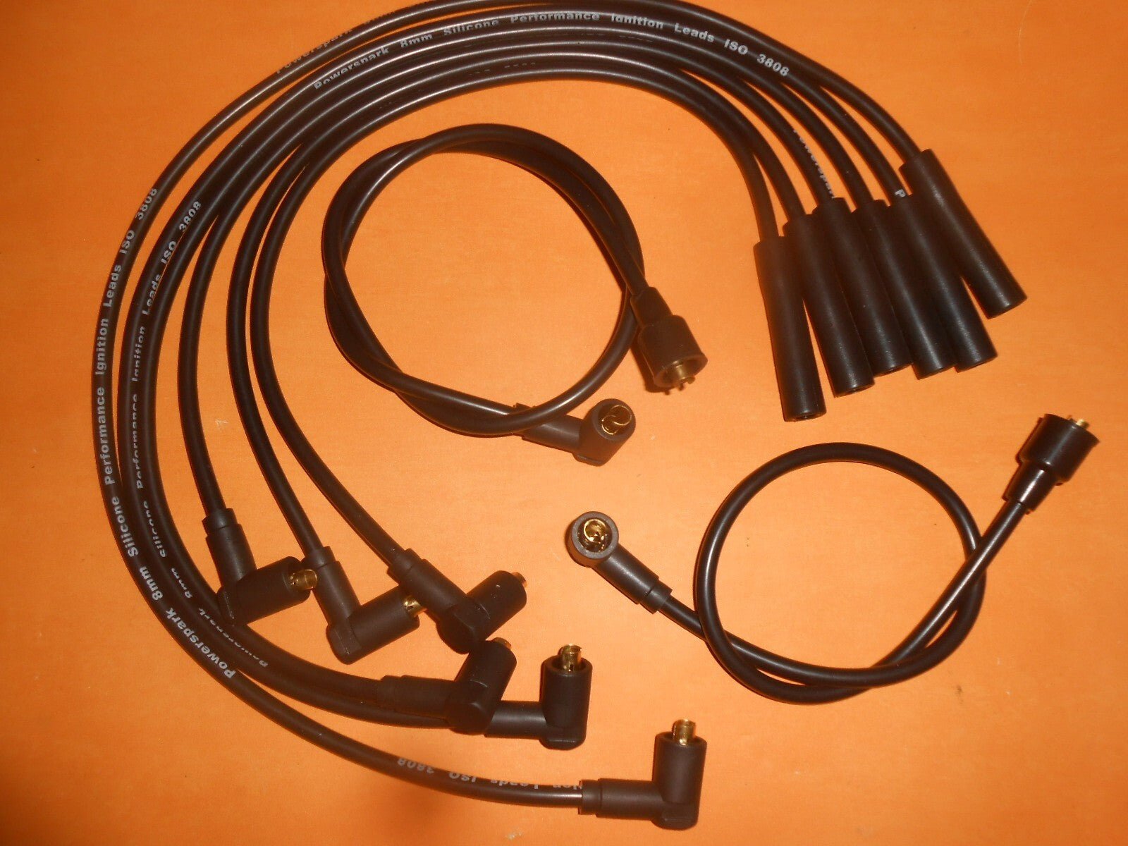FORD ZEPHYR ZODIAC Mk4 V6 ESSEX (1967 - 1972) 8mm PERFORMANCE IGNITION LEAD SET - Vroom Classics