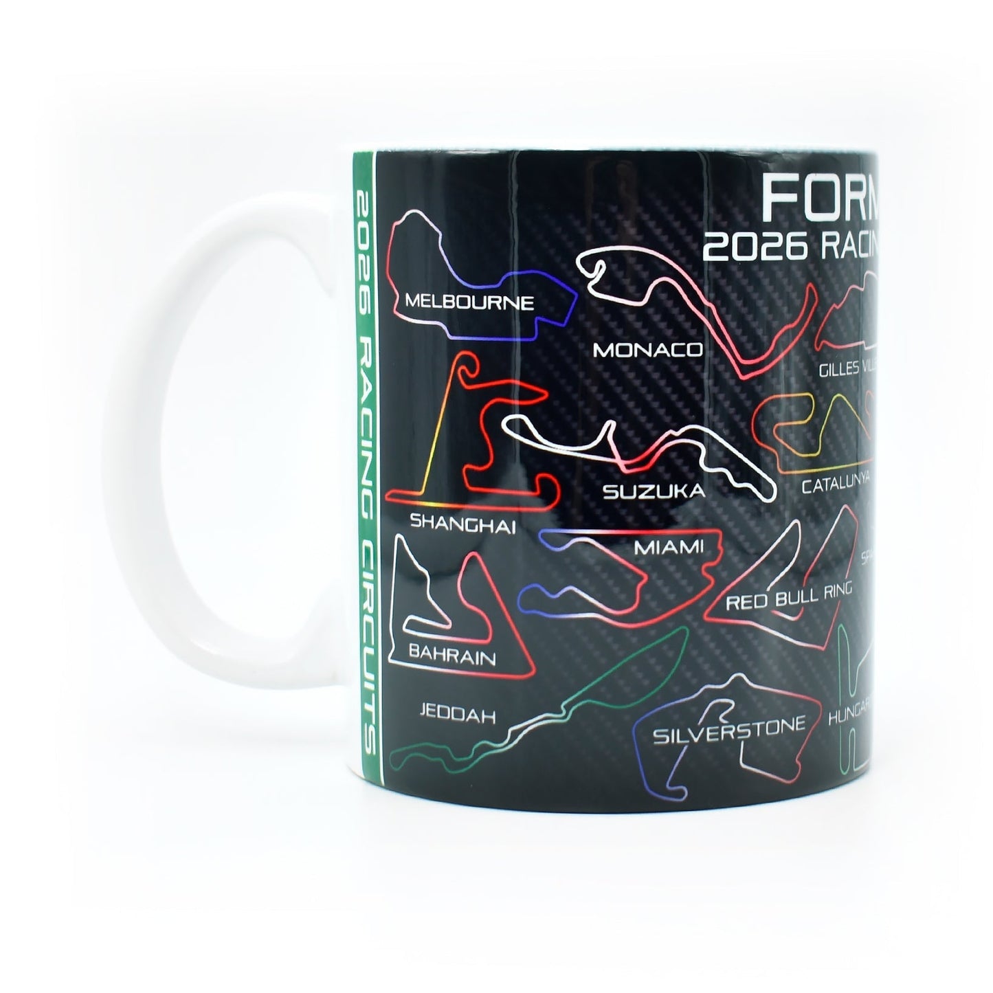Formula 1 Circuits Mug 2026 - Vroom Classics